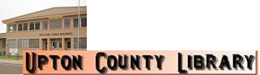 Upton County Public Library Logo